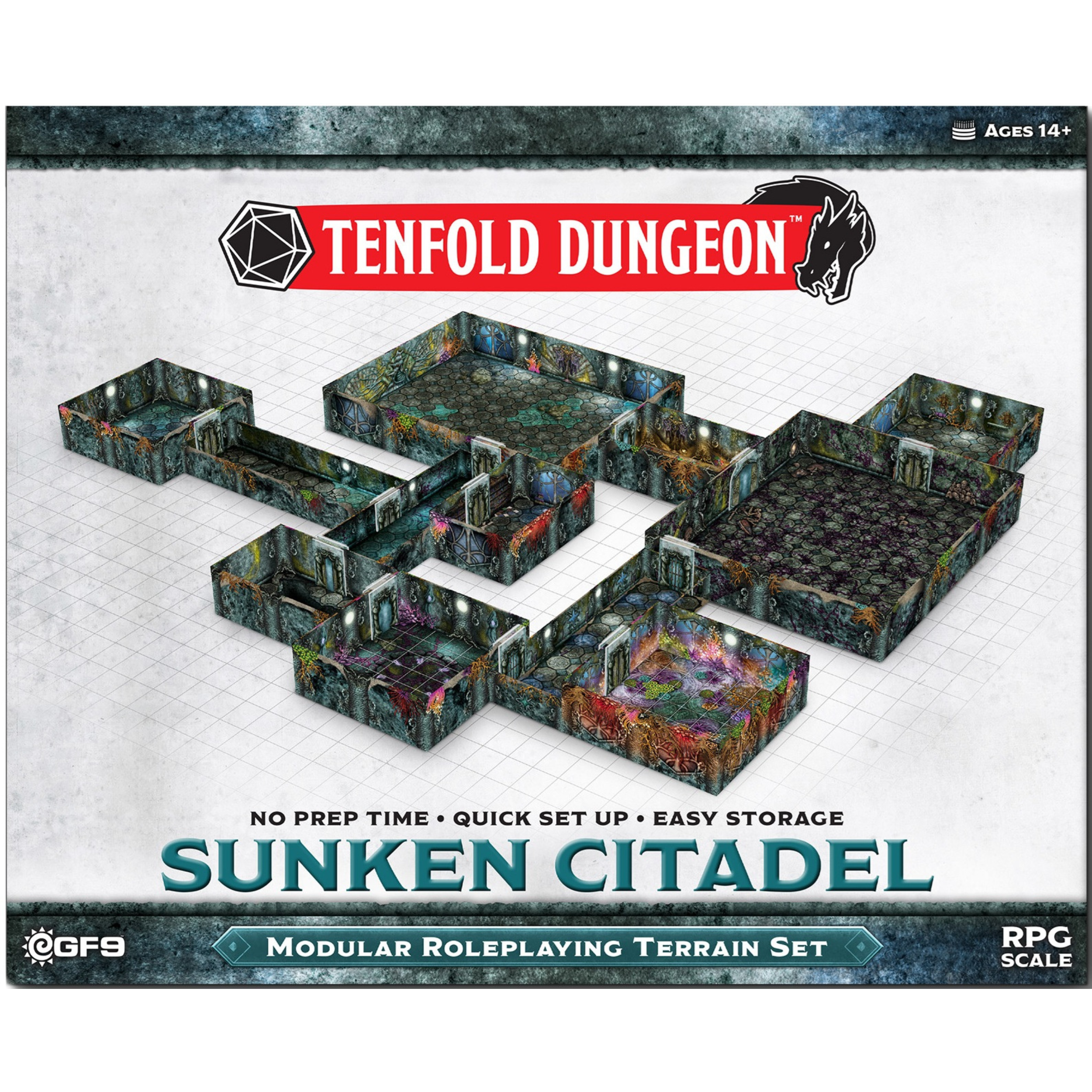 Tenfold Dungeon Terrain Set - Sunken Citadel